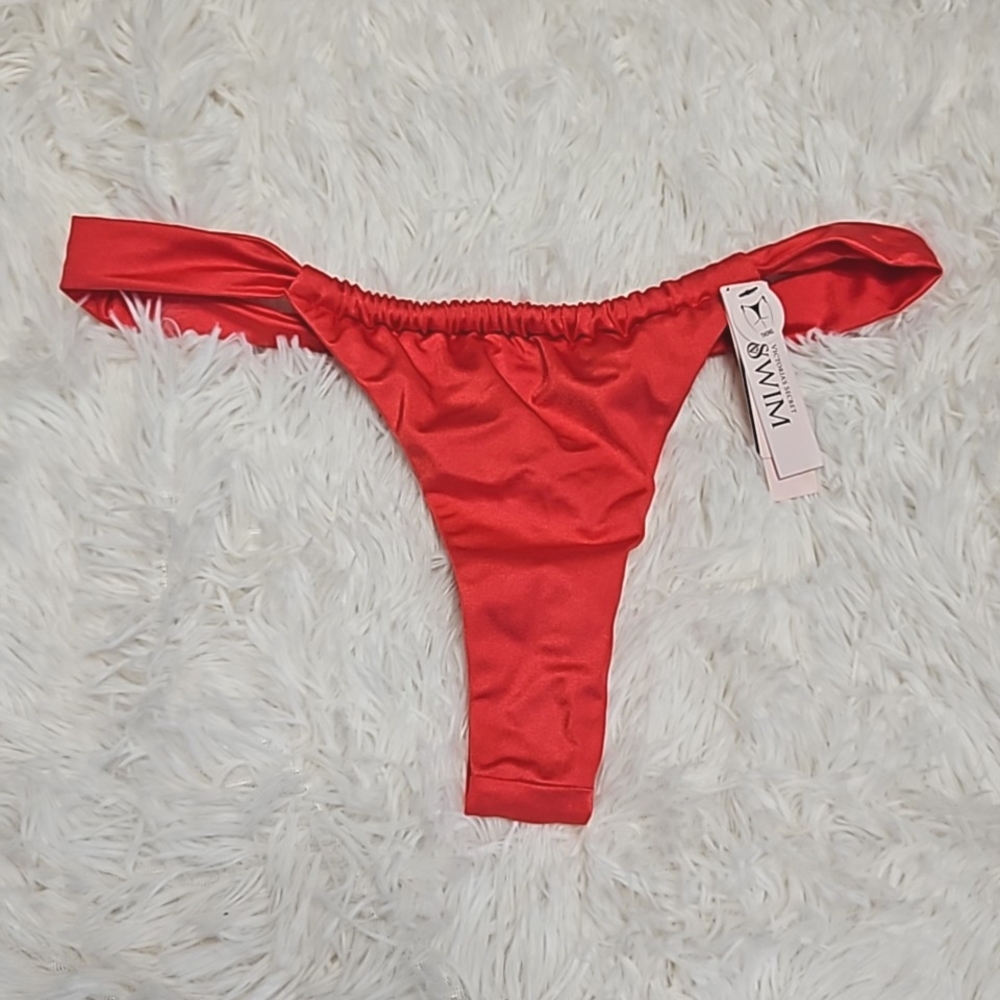 New Victoria's Secret watermelon thong string bikini small sold out VS Swim
